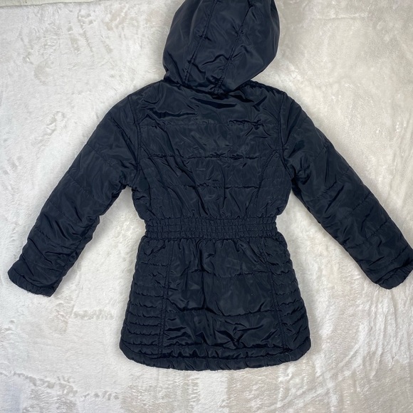 DKNY girls reversible anorak winter coat size medium - Picture 4 of 11